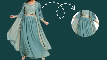 Shrug lehenga